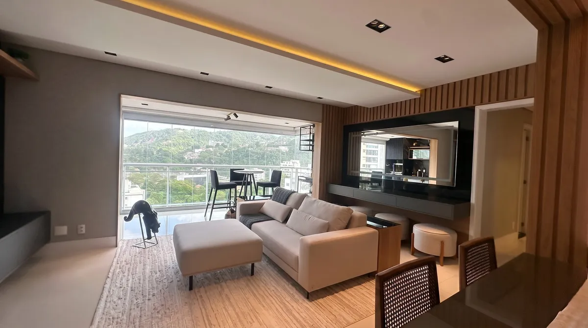 Apartamento de 101 m² com varanda gourmet no José Menino